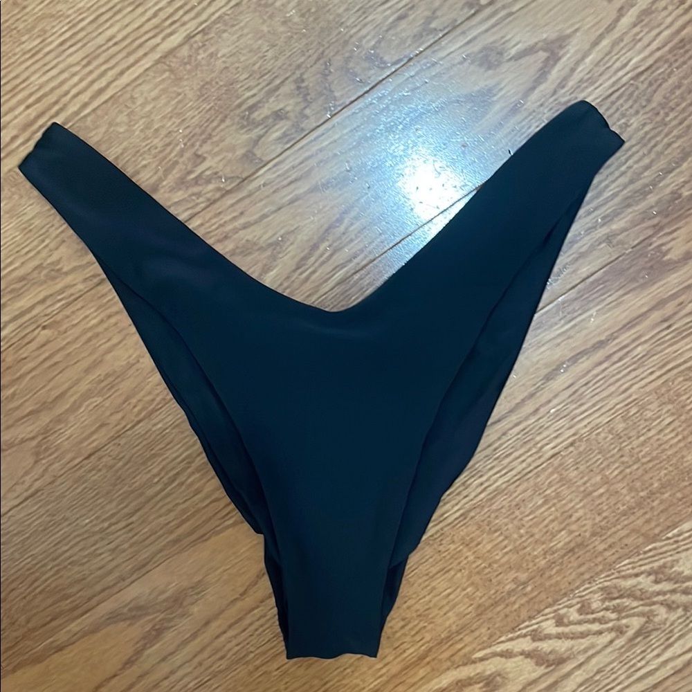 Aerie Cheeky Black Swim Bottom